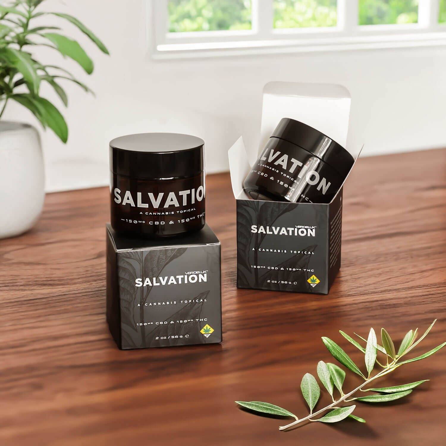 Sleek by Salvation トリートメント 各種 THC CBD Salve | Verdelux Topicals